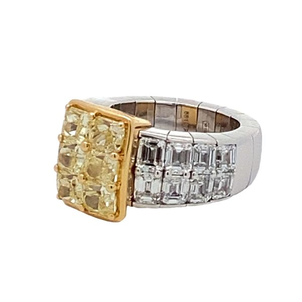 Picchiotti Xpandable Yellow and White Diamond Ring Image 2 Graham Jewelers Wayzata, MN
