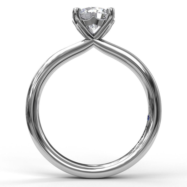 Timeless Solitaire Diamond Engagement Ring Image 2 Graham Jewelers Wayzata, MN