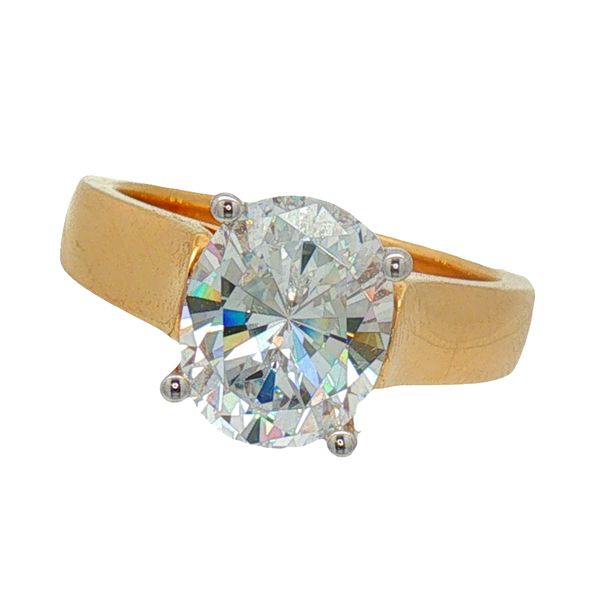 Wide Comfort-Fit Oval Engagement Ring Image 2 Graham Jewelers Wayzata, MN