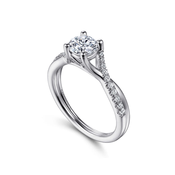 Leigh White Gold Engagement Ring Image 2 Graham Jewelers Wayzata, MN