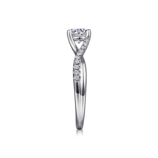 Leigh White Gold Engagement Ring Image 3 Graham Jewelers Wayzata, MN