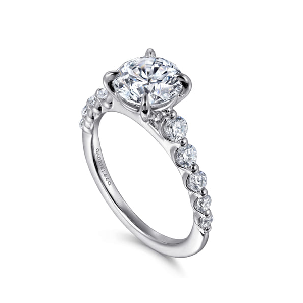 Emberlie White Gold Engagement Ring Image 2 Graham Jewelers Wayzata, MN