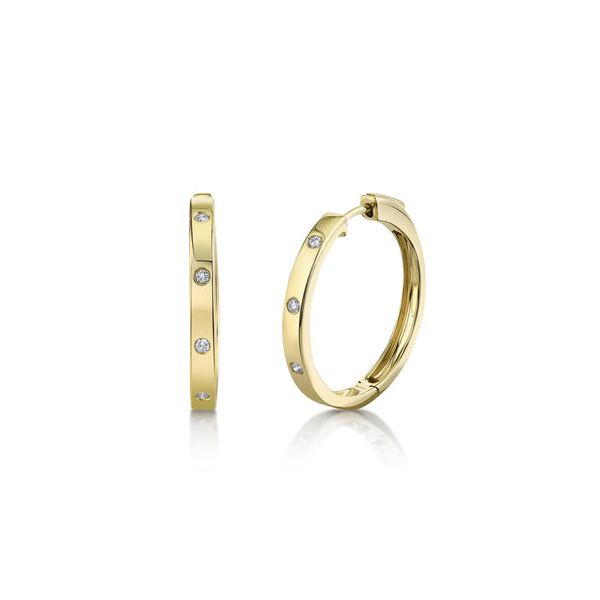 DIAMOND HOOP EARRING Graham Jewelers Wayzata, MN