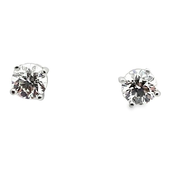 ESTATE Tiffany & Co Platinum 950  1.10ctw  H VS1 Studs Graham Jewelers Wayzata, MN