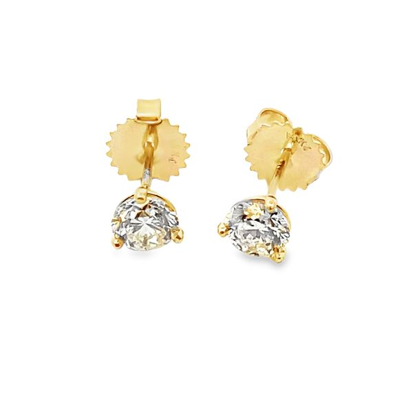 14ky 1.05ctw SI1 J RBC diamond studs Graham Jewelers Wayzata, MN
