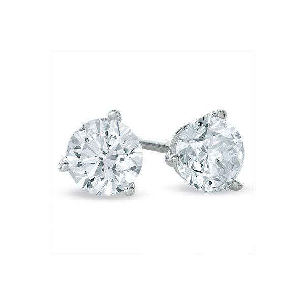 Made By Graham 14kw .82cttw elite dia studs G-H Si3 H&A Graham Jewelers Wayzata, MN