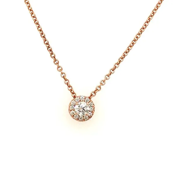 Diamond Halo Pendant Graham Jewelers Wayzata, MN