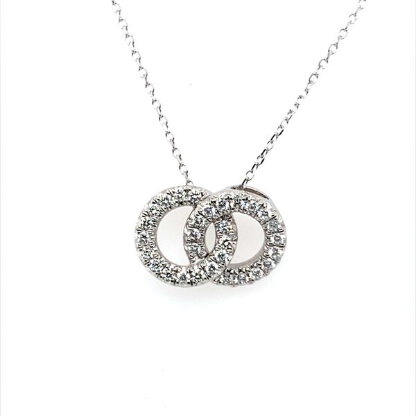 14kw .33ctw diamond pendant 18 inch G/H SI2-I1 Graham Jewelers Wayzata, MN
