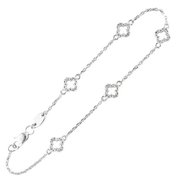 Sterling Silver 0.06ctw dia bracelet 7.75 inch Graham Jewelers Wayzata, MN