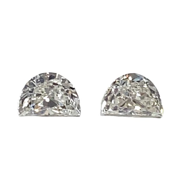 Matching Pair of Halfmoon Diamonds Graham Jewelers Wayzata, MN