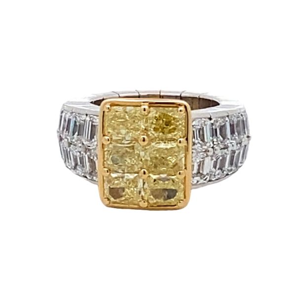 Picchiotti Xpandable Yellow and White Diamond Ring Graham Jewelers Wayzata, MN