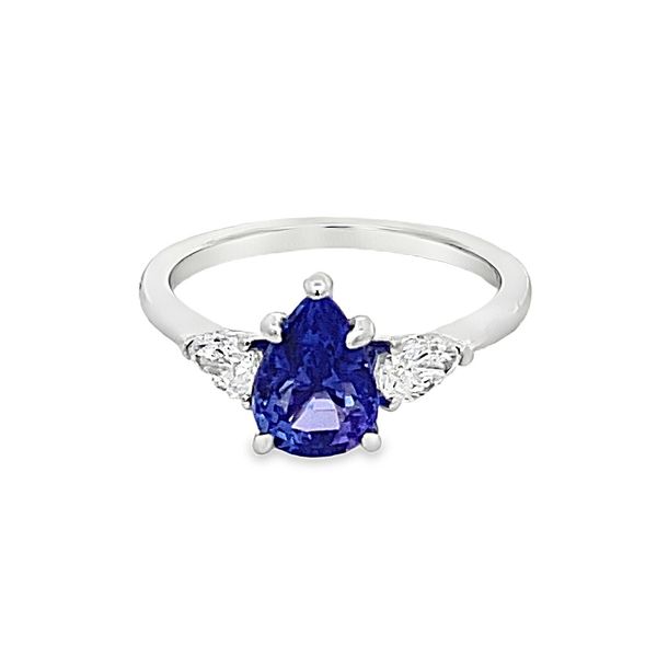 14Kt White Gold Tanzanite Ring Graham Jewelers Wayzata, MN