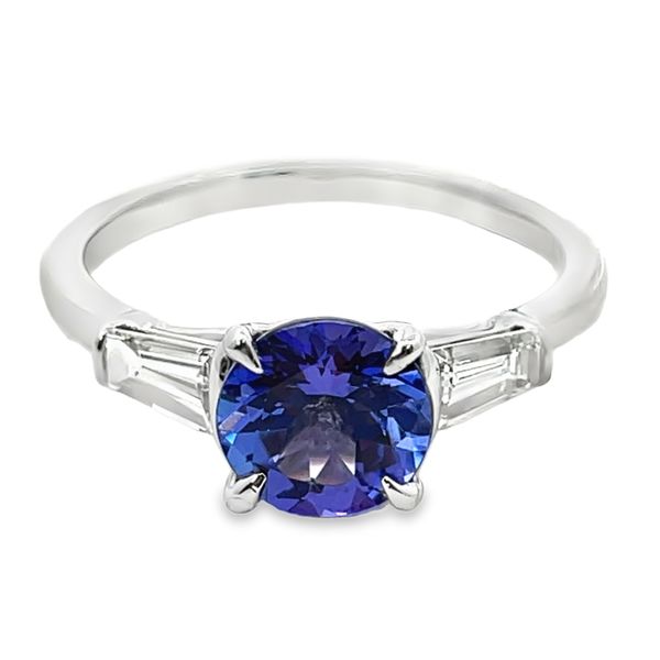 Made By Graham 14kw 1.22ct Tanzanite .50ctw Diamonds Ring Graham Jewelers Wayzata, MN