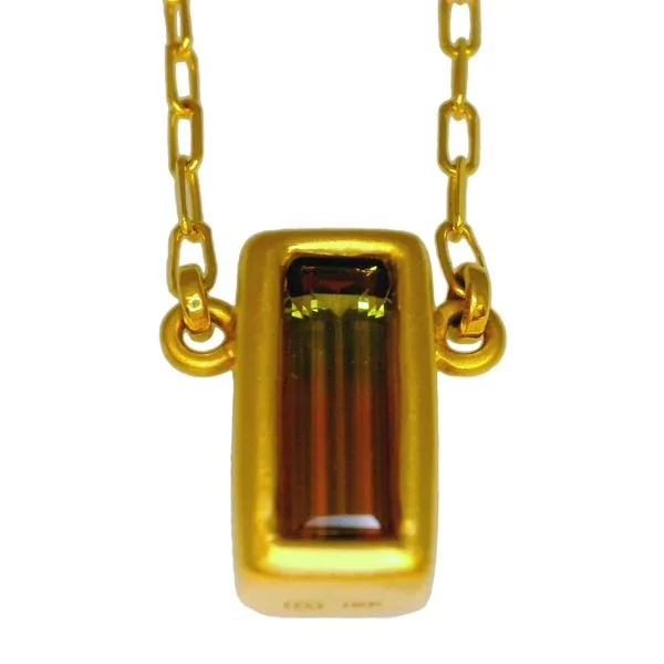 Radiant Watermelon Tourmaline pendant Graham Jewelers Wayzata, MN