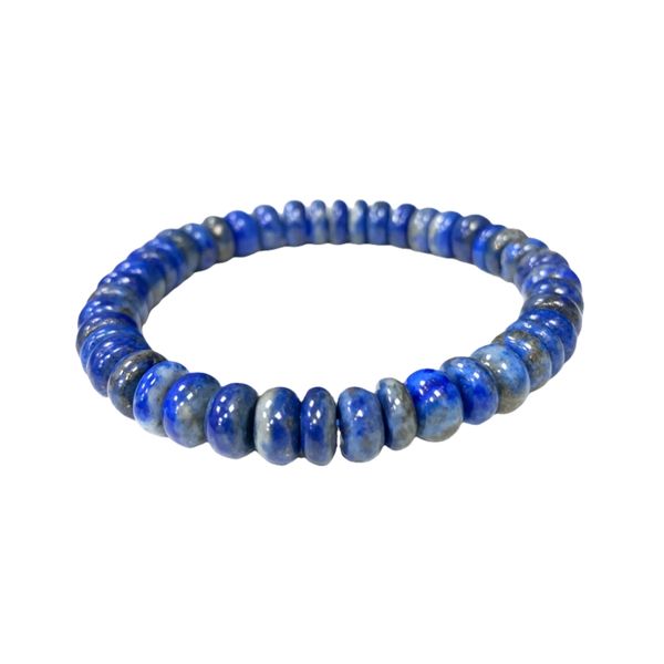 Lapis Lazuli Rondel Bead Bracelet Graham Jewelers Wayzata, MN