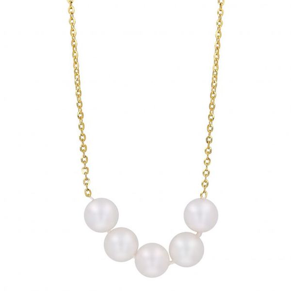14ky 6.5mm Cultured Add-a-Pearl Necklace Graham Jewelers Wayzata, MN