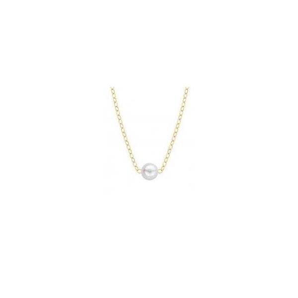 14ky 2.5mm Add a Pearl necklace 16 inch Graham Jewelers Wayzata, MN