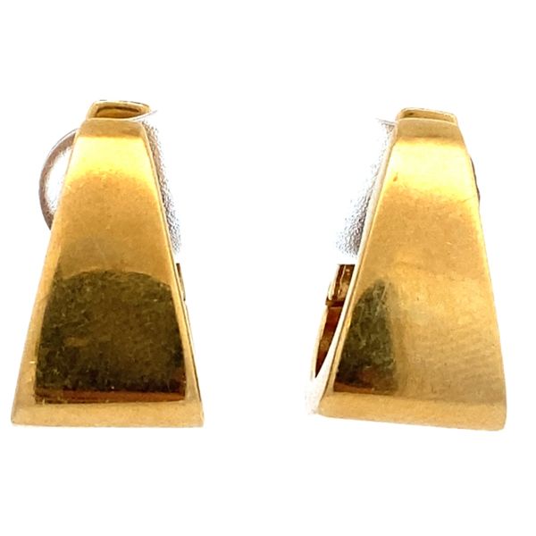 ESTATE 18ky Midcentury Chunky Huggies Graham Jewelers Wayzata, MN