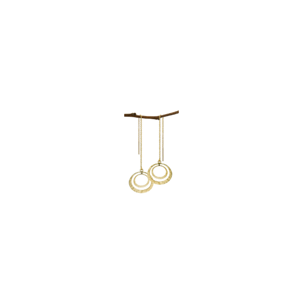 Toby Pomeroy Lunar Threader Earrings Graham Jewelers Wayzata, MN