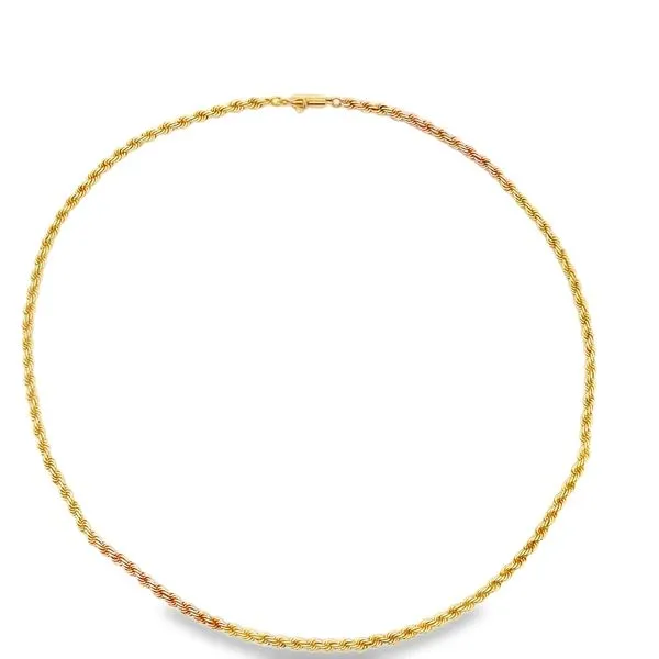 14ky 3.2mm solid Rope Chain Necklace 18 Graham Jewelers Wayzata, MN