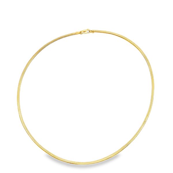ESTATE 14ky 2.5mm omega chain 17