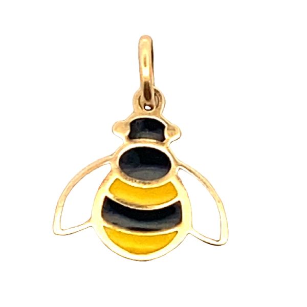 18ky TIFFANY & CO Enameled Bumble Bee Charm Graham Jewelers Wayzata, MN