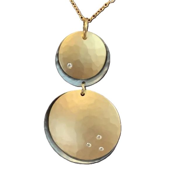 Toby Pomeroy Double Moon Pendant Graham Jewelers Wayzata, MN