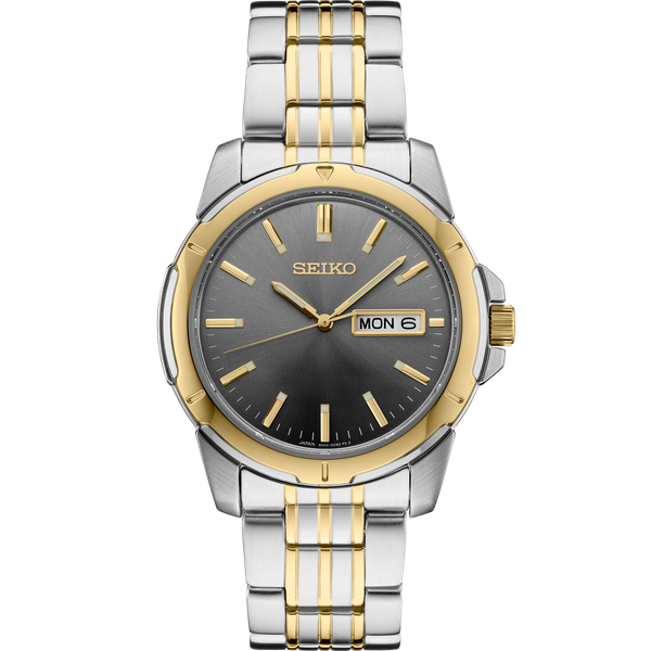 SEIKO Essentials day/date sport dress watch Graham Jewelers Wayzata, MN