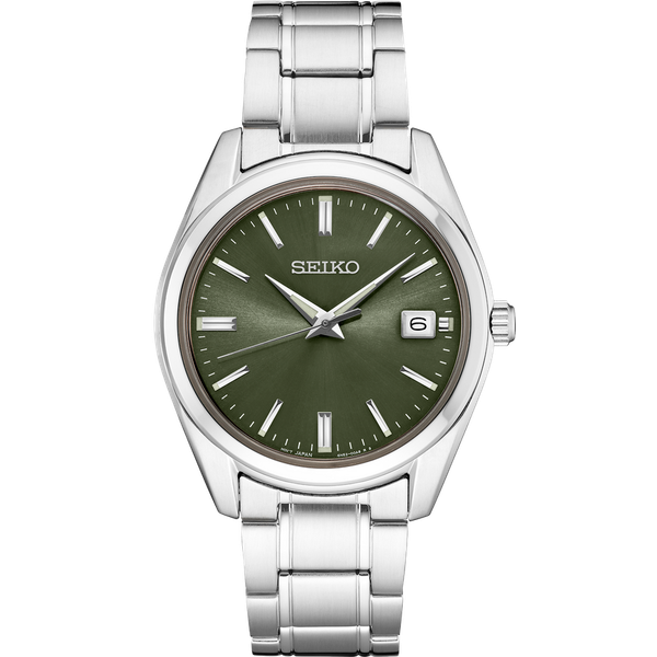 Seiko Essentials Collection Modern  Sunray Dial Watch Graham Jewelers Wayzata, MN