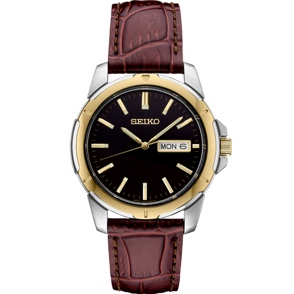 Seiko Essentials Steel Two Tone Classic Dress/Sport Watch Graham Jewelers Wayzata, MN