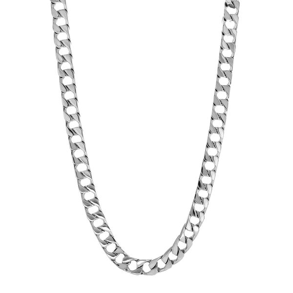 Stainless Steel Flat Curb Chain Graham Jewelers Wayzata, MN