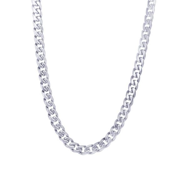 ITALGEM S.Steel 3.3mm Polished Curb Chain 18