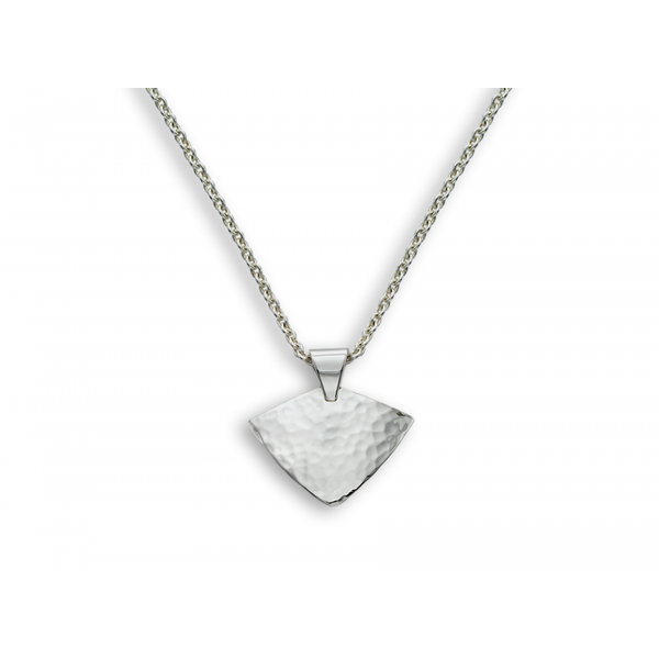 Ed Levin Sterling Silver, Artifact Pendant, 18