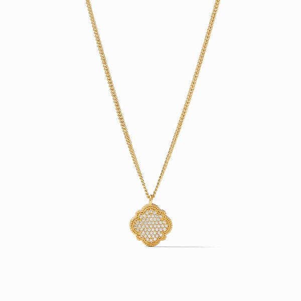 Odette Pavé Solitaire Necklace Graham Jewelers Wayzata, MN