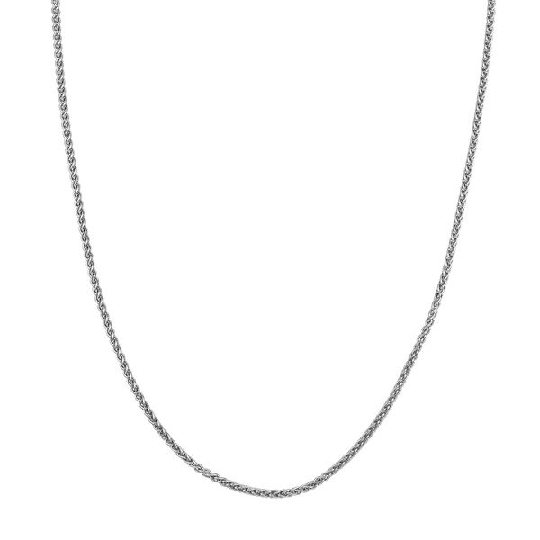 Sterling silver 2.25mm round wheat chain 18 inch Graham Jewelers Wayzata, MN