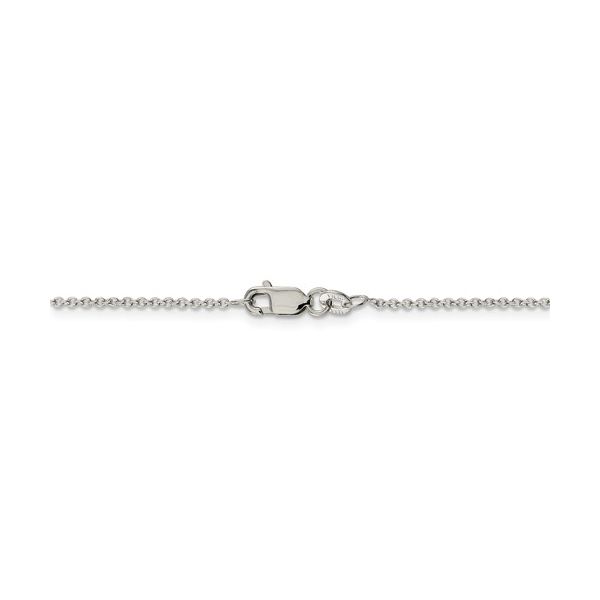 Silver Cable Chain Image 2 Graham Jewelers Wayzata, MN