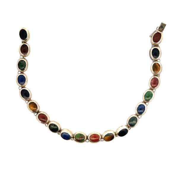 Sterling Silver Mexico Multi gemstone Choker Graham Jewelers Wayzata, MN