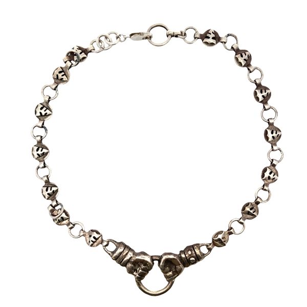 ESTATE Sterling Silver Tribal Son 