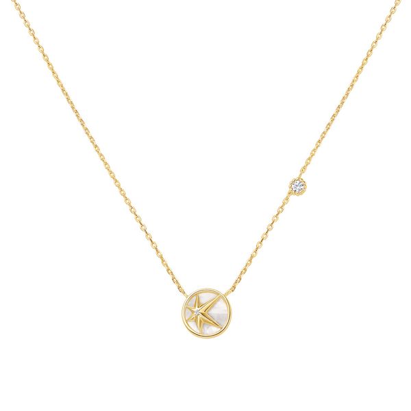 Ania Haie Gold Starry Mother of Pearl Necklace Graham Jewelers Wayzata, MN