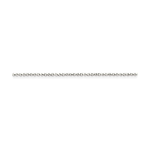 Sterling Silver 1.25mm Cable Chain 16