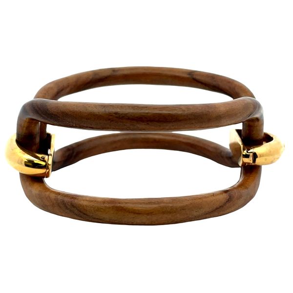 MICHELETTO rosewood silver gold plated bracelet Graham Jewelers Wayzata, MN