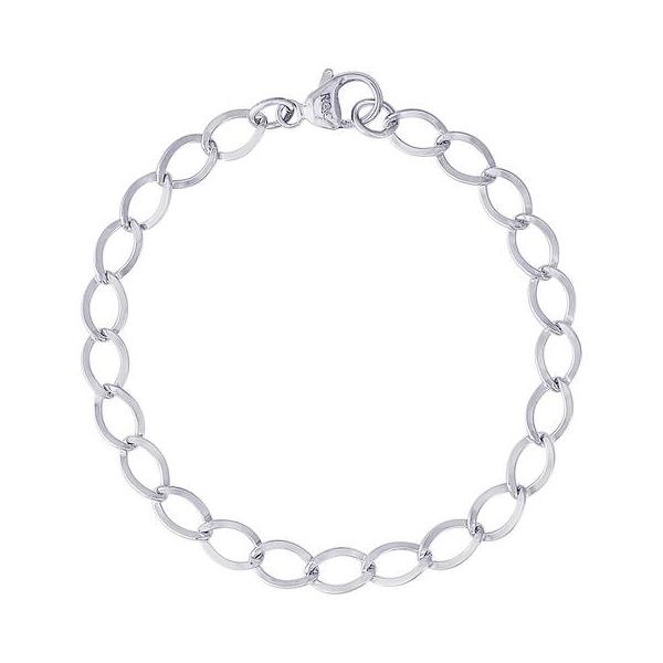 Silver Curb Bracelet Graham Jewelers Wayzata, MN