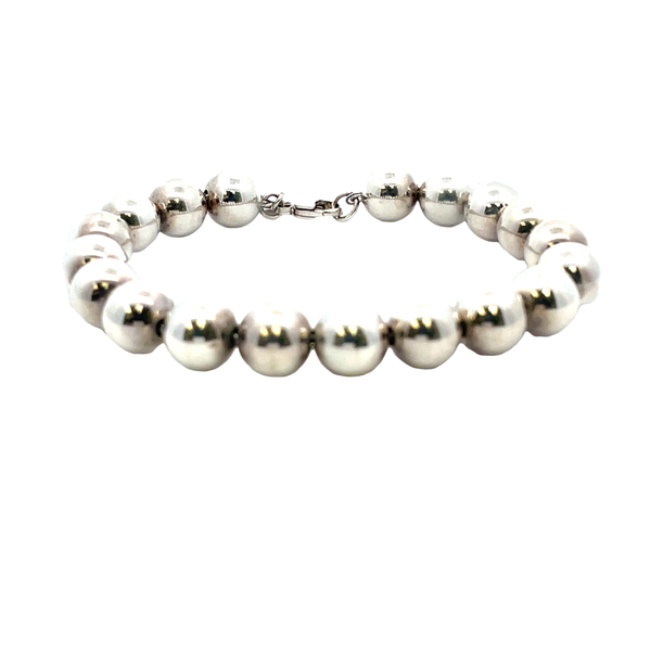 ESTATE SS Tiffany & Co HardWear Beaded Bracelet Graham Jewelers Wayzata, MN