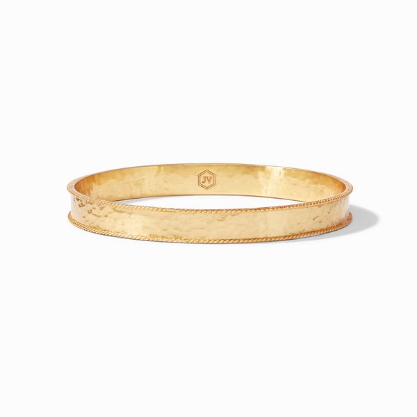 Julie Vos Savoy Bangle-Gold Plated Small Graham Jewelers Wayzata, MN