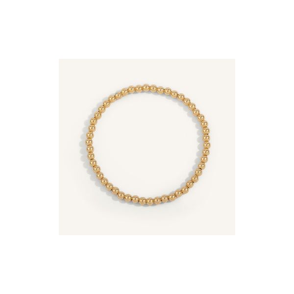 14kt Gold Filled Shine Bright 4mm Bead Bracelet Graham Jewelers Wayzata, MN