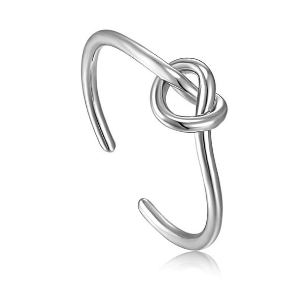 Ania Haie Silver Knot Adjustable Ring Graham Jewelers Wayzata, MN