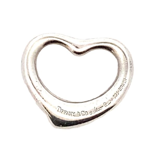 ESTATE Sterling Silver Tiffany & Co Elsa Peretti Open Heart Charm Graham Jewelers Wayzata, MN