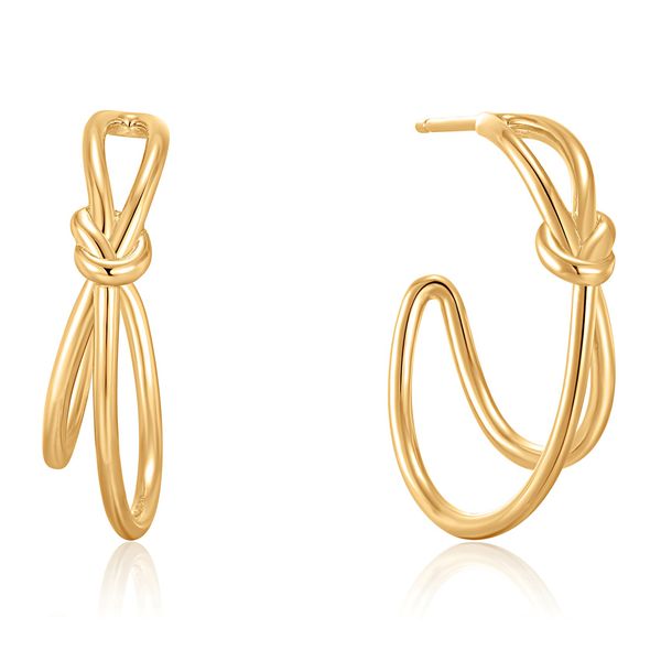 Ania Haie Silver Rope Oval Drop Earrings Graham Jewelers Wayzata, MN