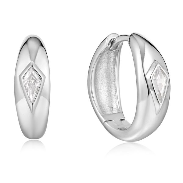 Ania Haie Sparkle Dome Hoop Earrings Graham Jewelers Wayzata, MN
