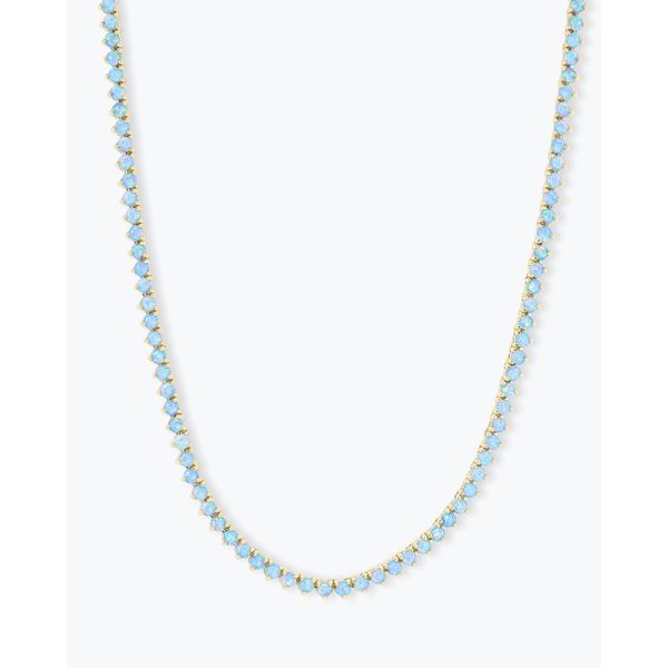 Melinda Maria 3mm Not Your Basic Tennis Necklace Graham Jewelers Wayzata, MN